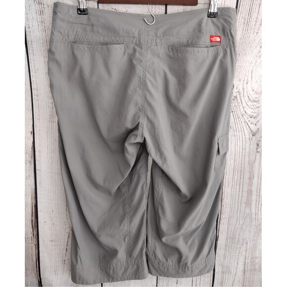 The North Face Gray Horizon Nylon Utility Capri/Cropped Pants UPF 30 Women's 10 - Picture 8 of 16